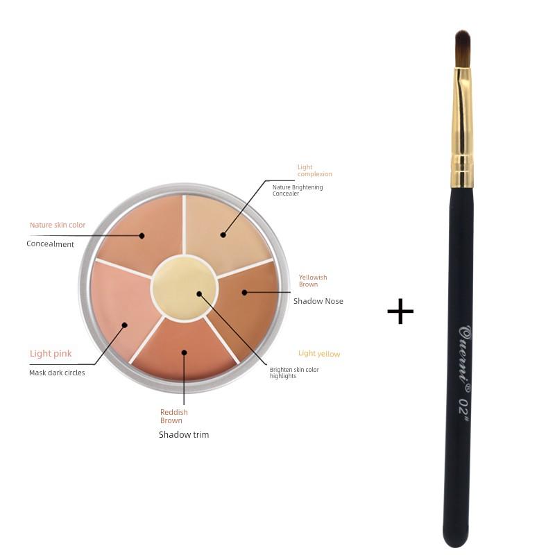 Orange Concealer Foundation Cream Orange Orange Cover Eye Bag Spot Freckle Tear Groove Eye Special Improve Skin Color