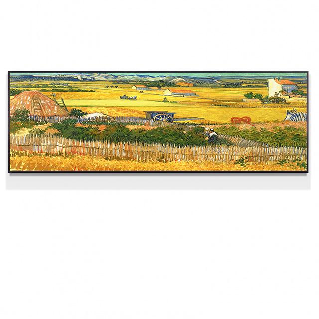 Импрессионист Ван Гог Картины Холст Картины Маслом Абстрактное Пшеничное Поле Цветение Миндаля Звездная Ночь Плакат Домашний Декор Без Рамки Без Рамки