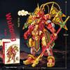 Red Monkey The King Great Saint Assembled Building Blocks Children Ornaments Toy