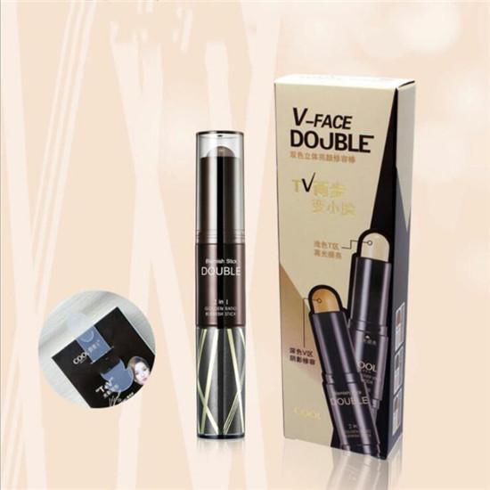Highlighter Double-ended Dual-use Nose Shadow Repair Powder Concealer Shadow Repair Pen