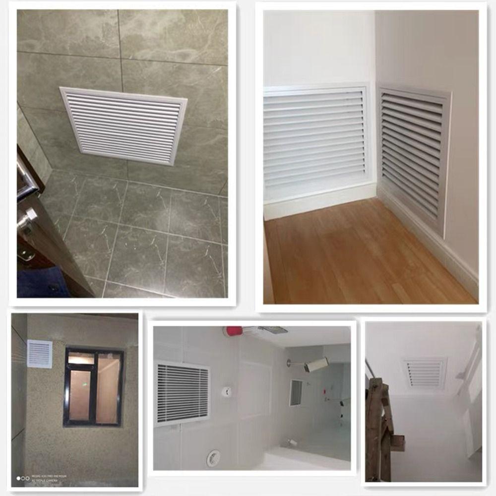 White Gable Vent Aluminum Alloy Return Air Grill New Gable Wall Shed Vent Ceiling