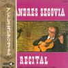 LP Record ANDRES SEGOVIA - An Andres Segovia Recital MCA2009 VICTOR Japan Obi Classical Used