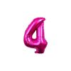 32-Inch US Number Birthday Party Balloons - Individual Aluminum Film