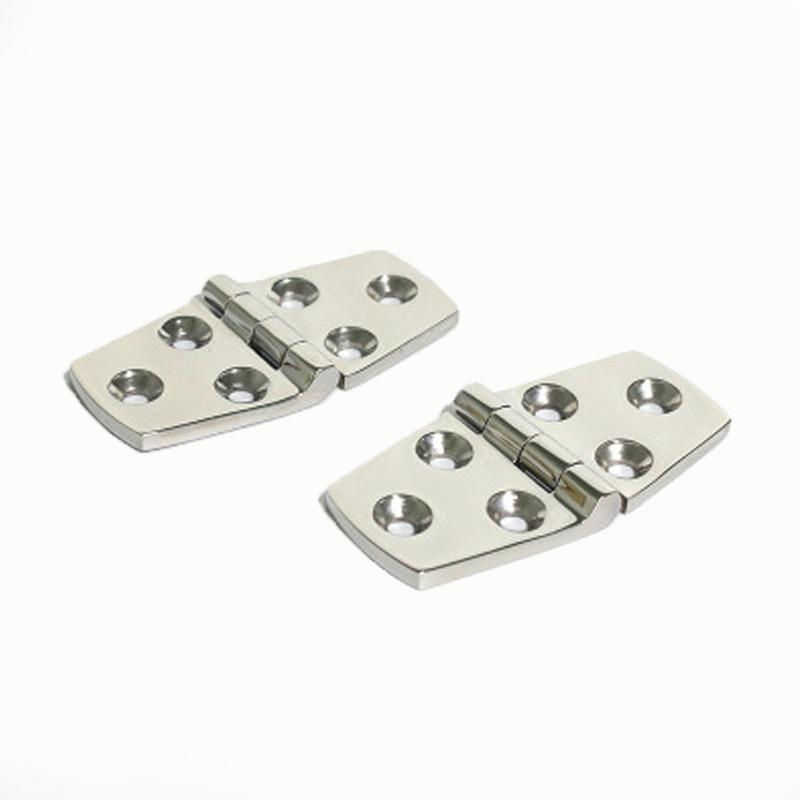 2 шт. прочная нержавеющая сталь 304 лодка/дверная петля штамповка шкафа морская фурнитура 76*38*4 мм