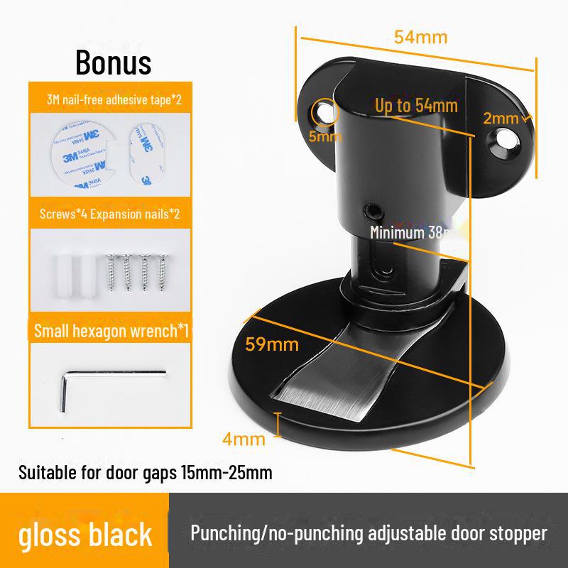Магнитный напольный дверной упор: Без ударов, с защитой от столкновений, бесшумный, невидимый, настенное крепление.