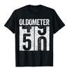 Футболка Oldometer 50, Подарок на 50-летие для женщин, Модный топ европейского стиля. Женская одежда Мода Лето Уличный стиль ...