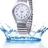 Trendy Unisex Fashion Watch New Quartz Couple Casual Watches Elastic Large Dial
