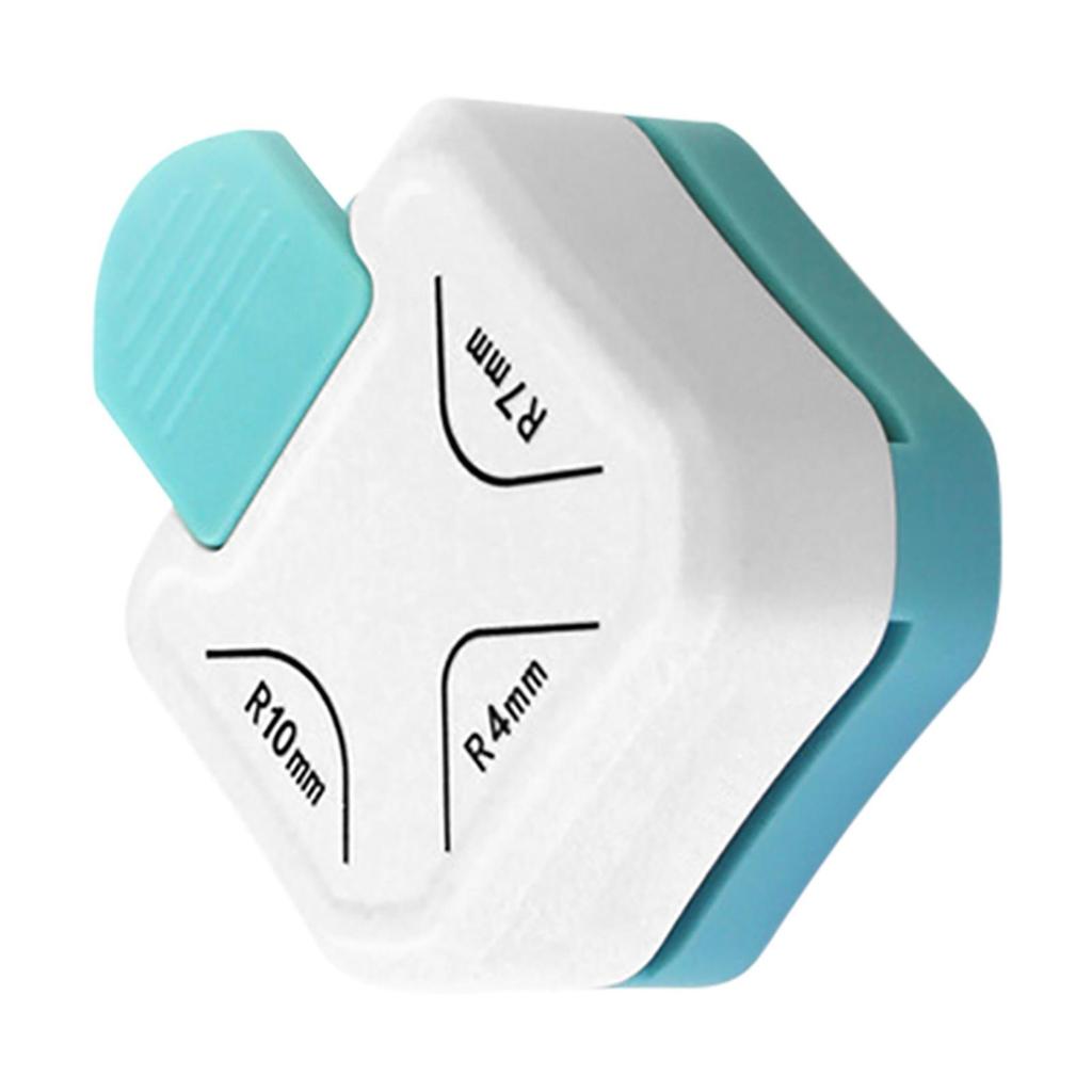 3 In1 Mini Corner Trimmer Corner Durable Rounder Punch R4/R7/R10mm Round Corner Trimmer DIY Paper Cutter Card Scrapbooking Punch