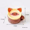 Реалистичная милая кошка Кофейная чашка Тарелка Смола Игровые аксессуары для еды Креативный DIY Кукольный домик Миниатюрные смоляные украшения