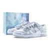 Dunk Eternal Night Galaxy Slip Resistant Abrasion Resistant Low Top Skateboard Shoes Unisex Light Gray DD1873-113(Team626-)