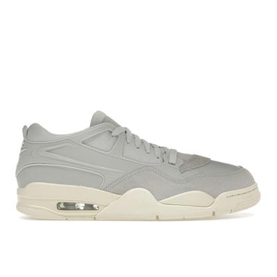 Кроссовки женские Air 4 RM Grey Sail светло-дымчато-серые кокосово-молочные FQ7940-001