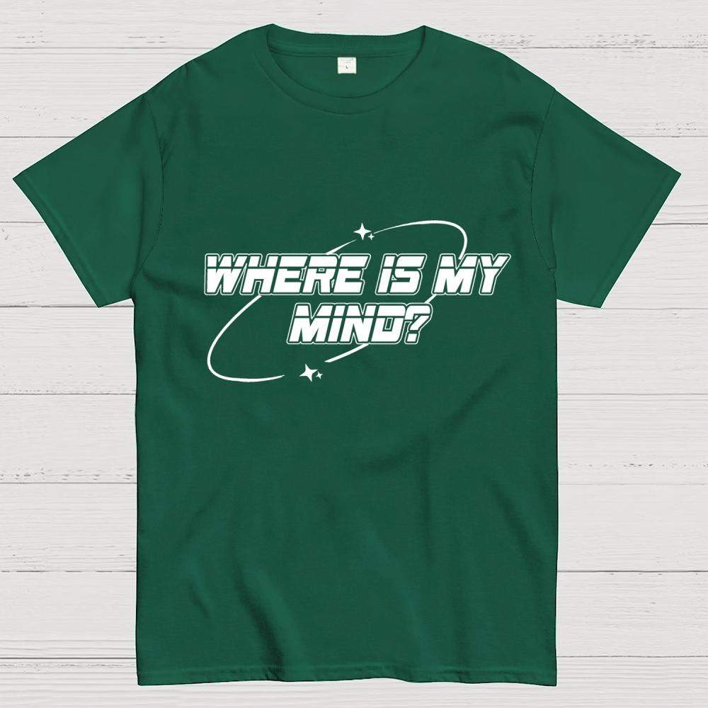 Where Is My Mind? Cotton Summer Casual Cool Loose T-Shirt