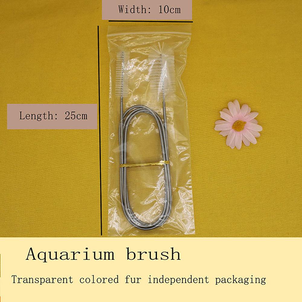 Щетка для чистки аквариума, трубка для фильтра, насос, воздушная трубка, шланг, щетка для аквариума из нержавеющей стали, аксессуары для водяного насоса