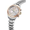 [CITIZEN] xC FB1404-51A Eco-Drive Хронограф Женские Серебристый/Розовое Золото