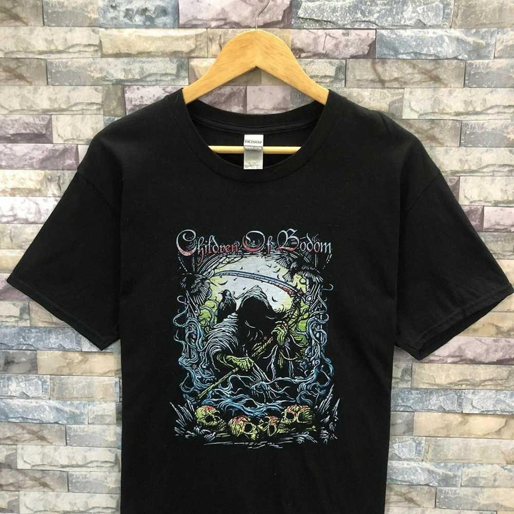 Gildan Футболка Children Of Bodom Группа Унисекс S to 5XL BO835 Унисекс Футболка