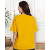 Beautiful Graphic Printed Cotton Blend T-shirt Women Summer Wear Top Combo of 2
