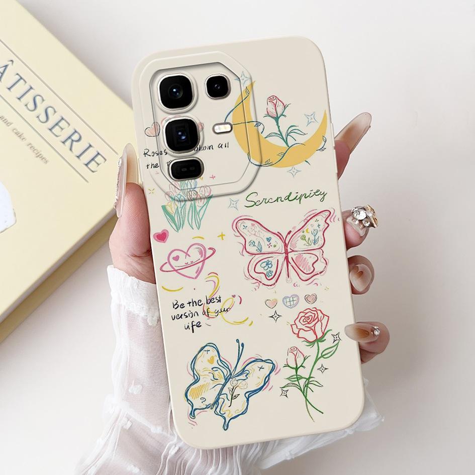 Чехол для Infinix Note 50 Pro+ Plus X6856 Чехол Модный Расписной Парный Чехол для Телефона Для Infinix Note 50 Pro 4G X6855 Note50 Fundas