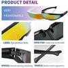 Cycling UV Sandproof Laser Eyeglasses Bike Eyewear Cyclops Visor Sunglasses Motorcycle Glasses