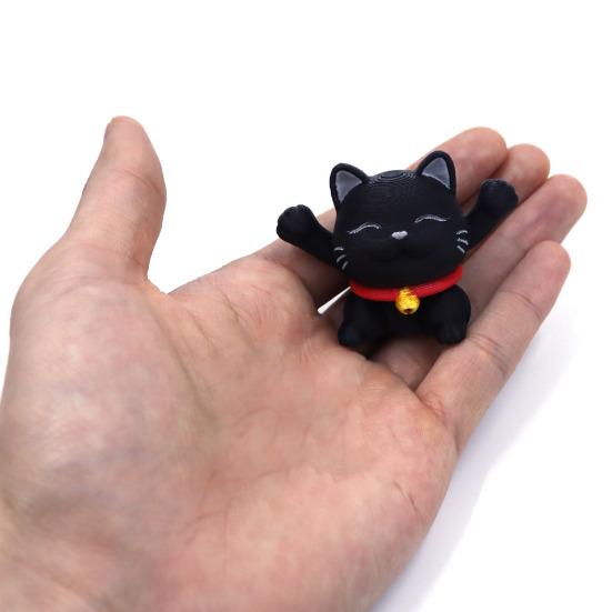 Yousheng 3D печатный кошачий орнамент выдвижная фигурка котенка настольная игрушка для снятия стресса домашний офис полка стол