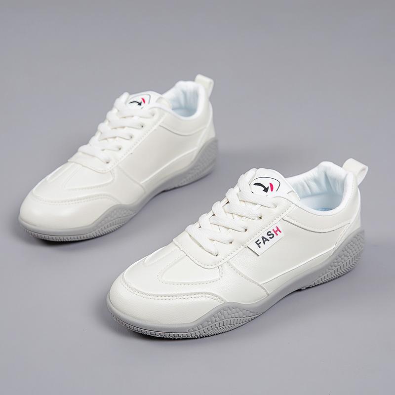 [Customized] 2025 New Autumn Little White Shoes Women's Versatile Casual Shoes Board Shoes Soft Sole Breathable Sports Running Shoes