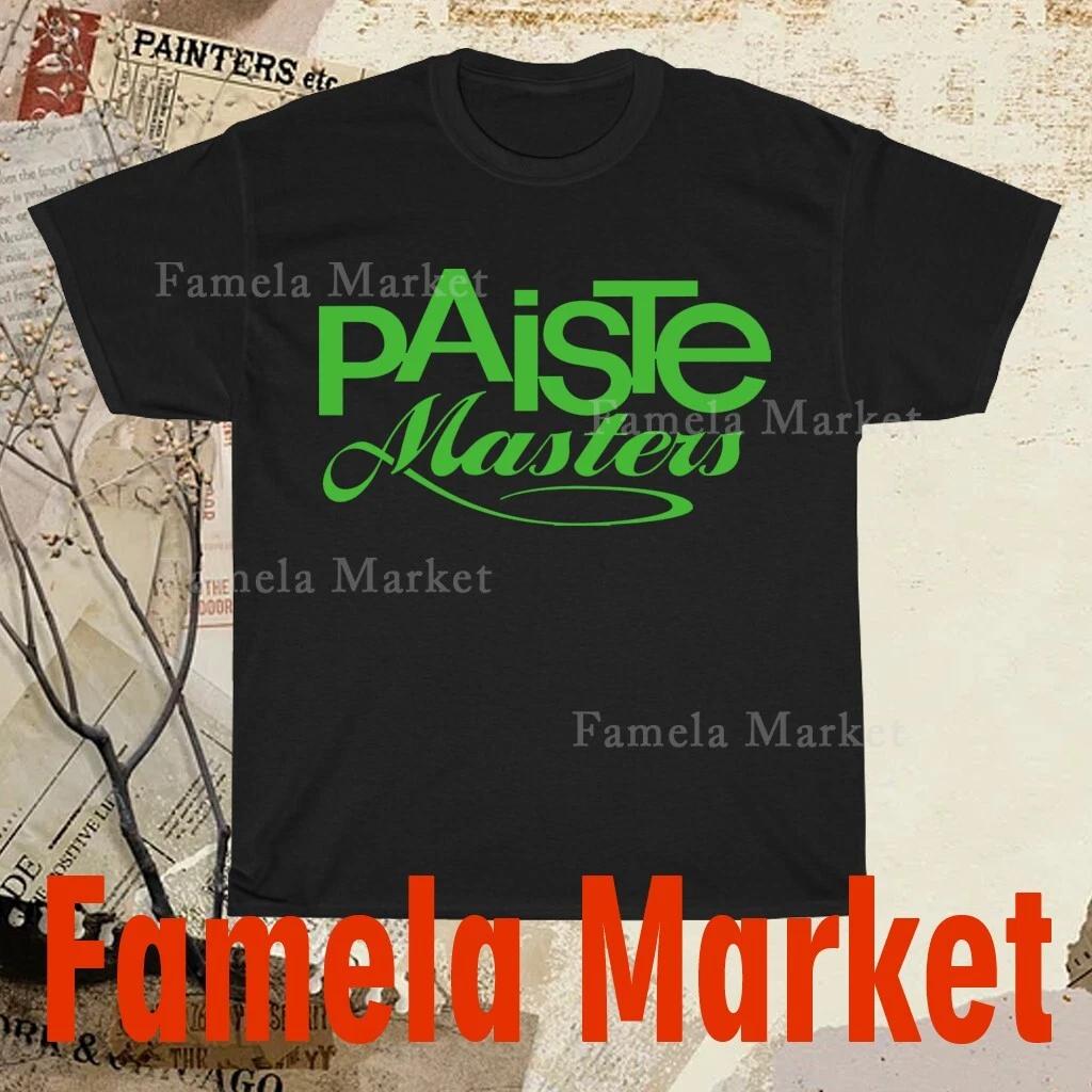 Paiste Masters Sound Logo Футболка Смешная Американский Размер от S до 5XL Футболка