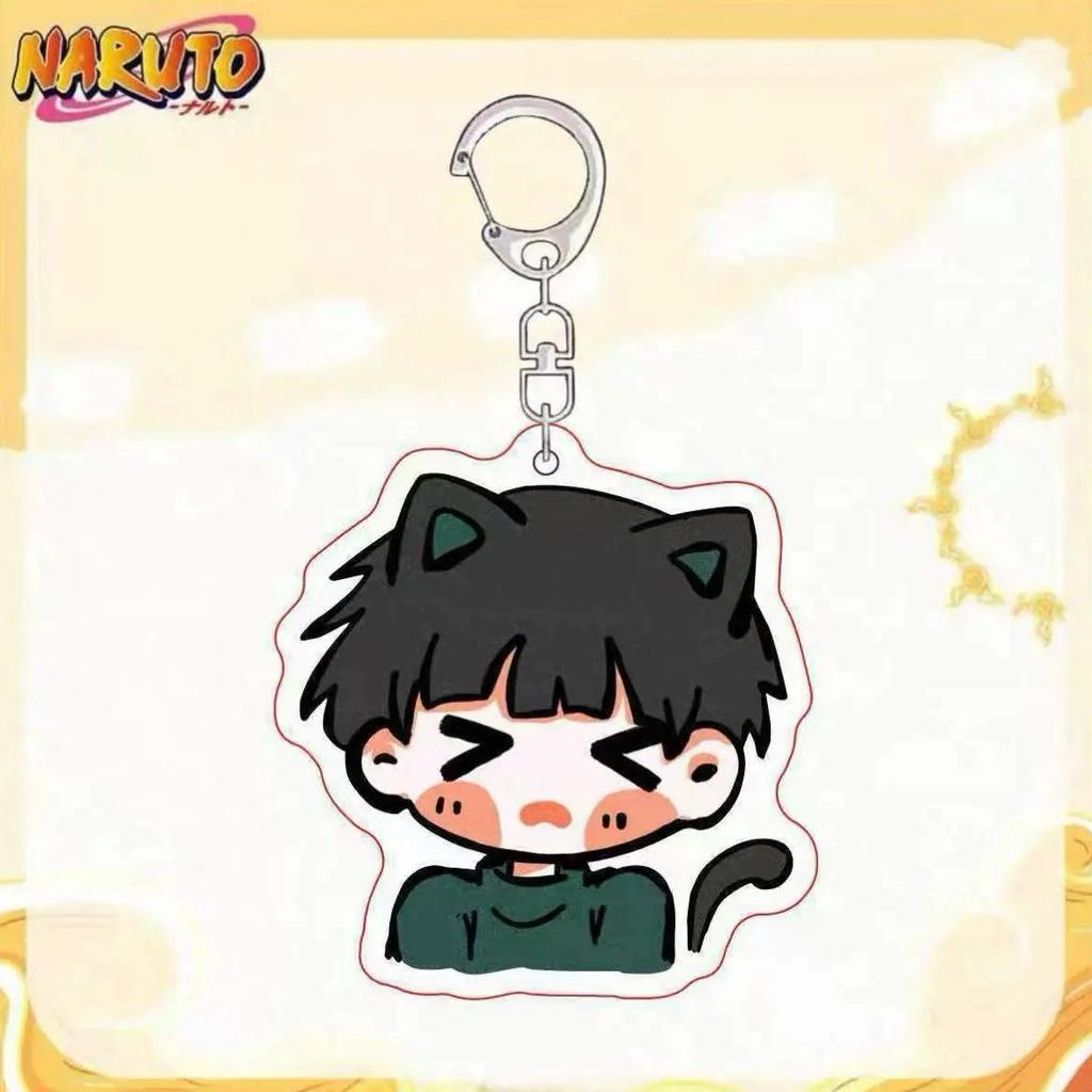 Аксессуары для акриловых брелоков Аниме Наруто Брелок для ключей с рисунком из мультфильма Узумаки Наруто