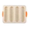 Baking Mold Restaurant Bread Food Mould Grade Baguette Bake Tray Silicone Anti-scalding Non-stick Oven Tool Kitchen Accessories