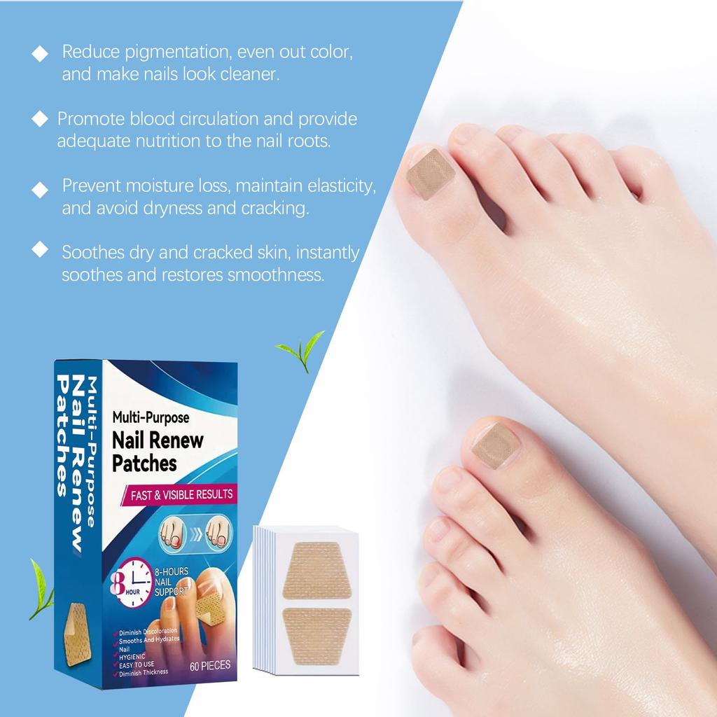 Nail Repairing Patch, Moisturizing Hand, Foot And Nails Soft Smooth Nail Care Patch