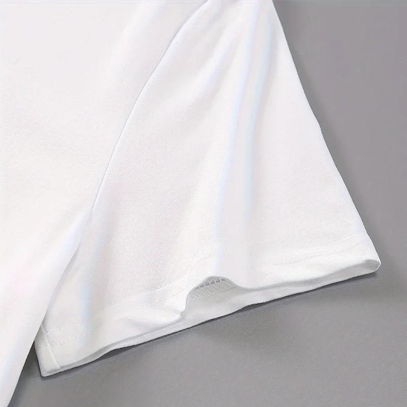 Женские футболки с буквенным принтом, летние повседневные топы с круглым вырезом, женские футболки с принтом Harajuku, весенняя белая модная одежда с коротким рукавом