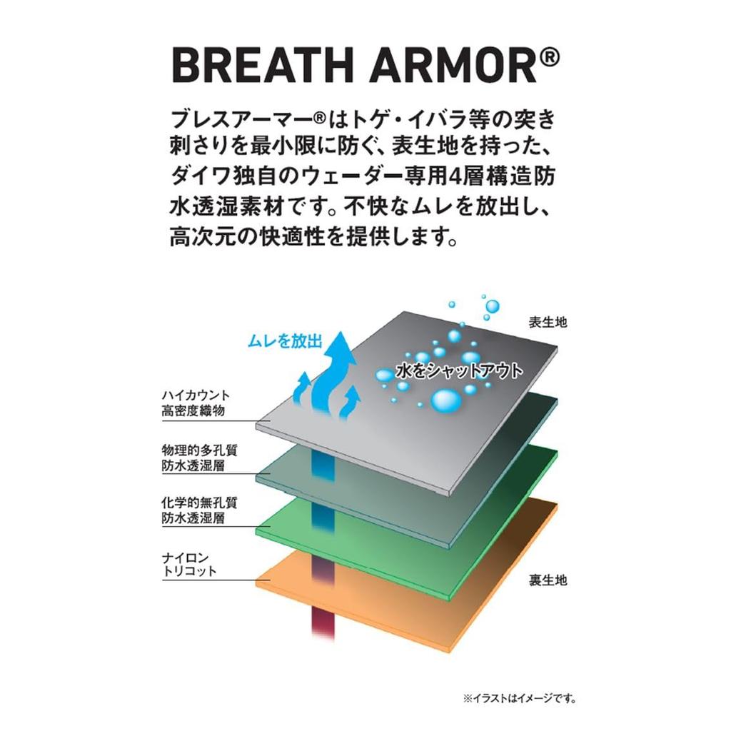 Daiwa Брюки Wader серые L WP-3000S