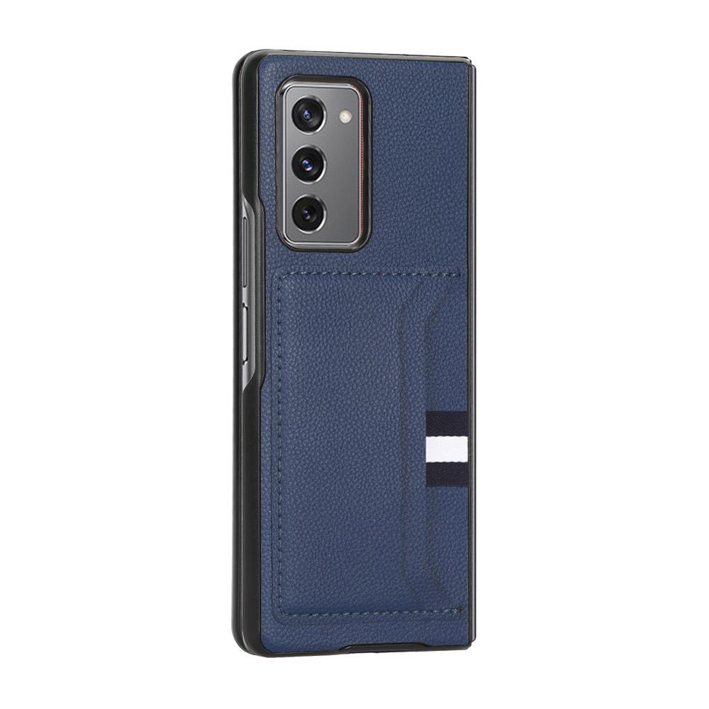 Противоударный матовый кожаный защитный чехол для Samsung Galaxy Z Fold 4 5g Fold4 Fold3 Fold2 Fold 3 2, чехол для аксессуаров для телефонов