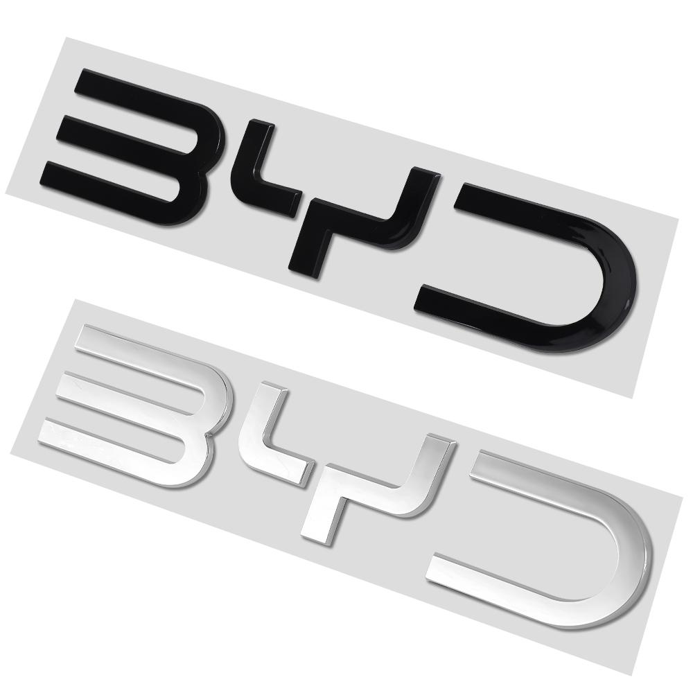 Наклейка-значок на переднюю и заднюю часть автомобиля для BYD Sealion Seal U Dmi Atto Dolphin Surf Han EV Tang Qin I3 M6 Song F0 F3 S6 S7 E5 E6 L3 T3