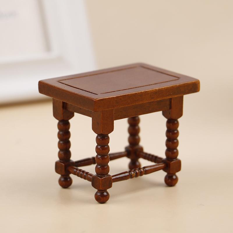 1:12 кукольных миниатюрных журнальных столиков, прикроватных стульев, кукольная мебель, декоративная игрушка