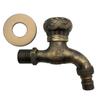 Metal Washing Machine Faucet Connector Cold Water Faucet  Outdoor Garden Wash Basin Tap