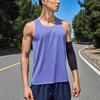 SAUCONY Логотип с буквенным принтом для бега, влагоотводящий, дышащий, удобный, круглый вырез, без рукавов, мужской жилет, малиново-фиолетовый SC2230678A-PP12