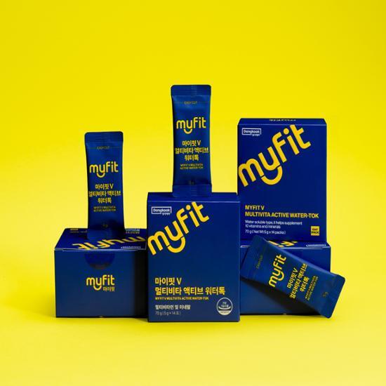[Витамин Ли Бо-Янг] My Fit V Multivita Active Water Talk 14 пакетов (стоимость 14 дней), Корейская здоровая пища