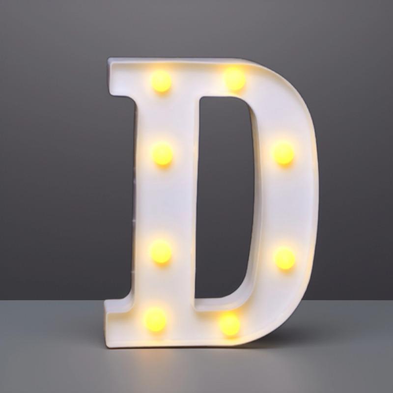 22 см светодиодные буквы и цифры для мероприятий - Идеально для дней рождения и предложений.