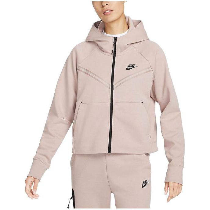 (WMNS) Nike Sportswear Tech Fleece Windrunner Jacket 'Light Grey Brown' Women's CW4299-272
