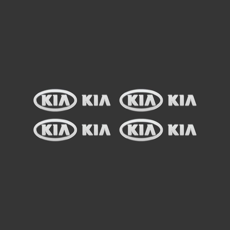 POZP2 4/10pcs 3D Metal Car Interior Dekoration Stickers Badges Auto Styling For Kia Picanto Rio Ceed Sportage K5 Cerato Sorento Soul