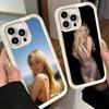 Чехол для телефона iPhone 17 Air 16E 15 16 Pro Max CR66 S-Sabrina C-Carpenter Чехол 14 Plus 13 12 Mini Мягкий Силиконовый Fundas