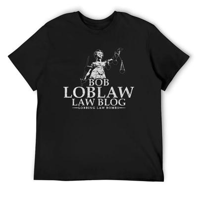 Футболка Bob Loblaw Law Blog графические футболки для рэперов Персонализированная футболка винтажная футболка с аниме мужские футболки повседневные стильные
