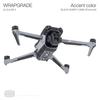 Наклейка WRAP GRADE с акцентным цветом для DJI Air 3 (Черный Рельефный Камуфляж)
