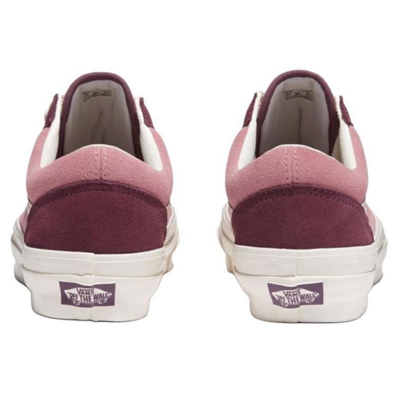 Vans Old Skool 36 унисекс удобные прочные легкие низкие кеды для скейтбординга фиолетовый розовый белый VN000CT9PLU1