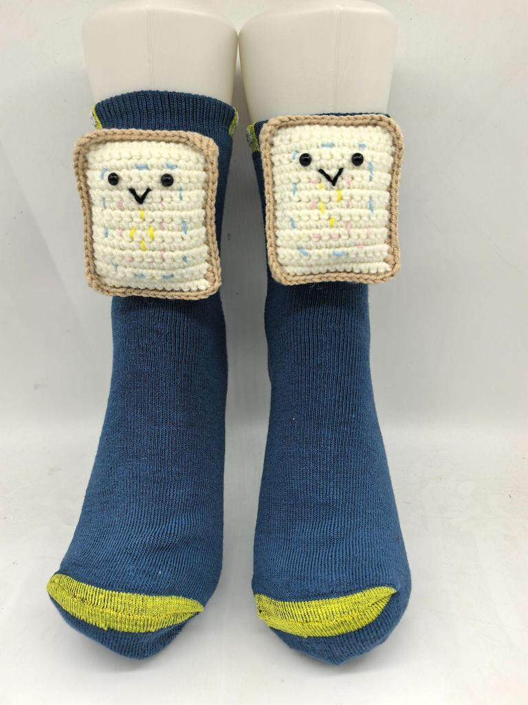 Уютные рождественские вязаные носки с животными - Теплые и милые для осени и зимы