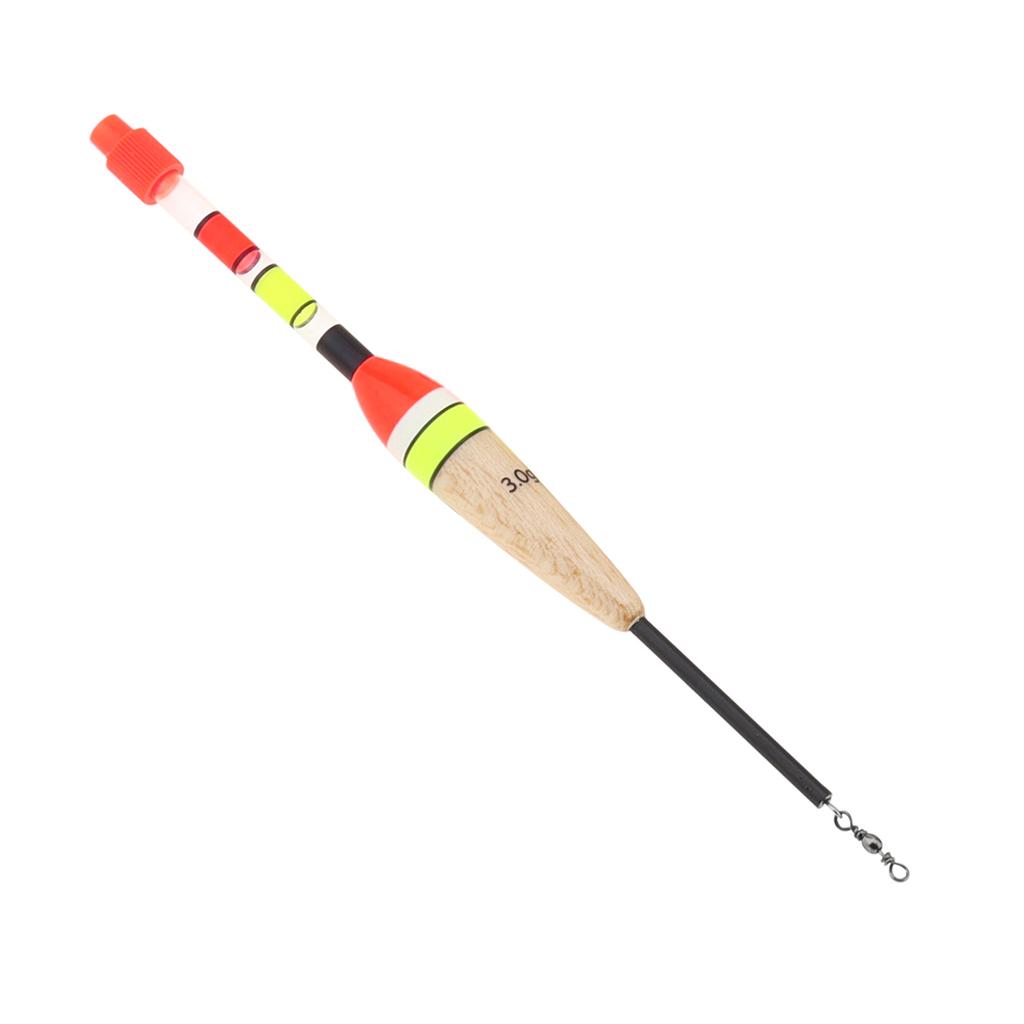 3г/5г/8г Высоковидимые Поплавки для Морской Рыбалки из Древесины Пауловнии, Дальнобойные Плавучие для Рокфишинга и Ночной Морской Дрифтовой Рыбалки