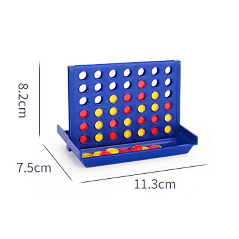 Chess Connect Классическая семейная настольная игра Игрушки Веселая развивающая игрушка для детей Дети Четыре в ряд Бинго Развлекательная игра