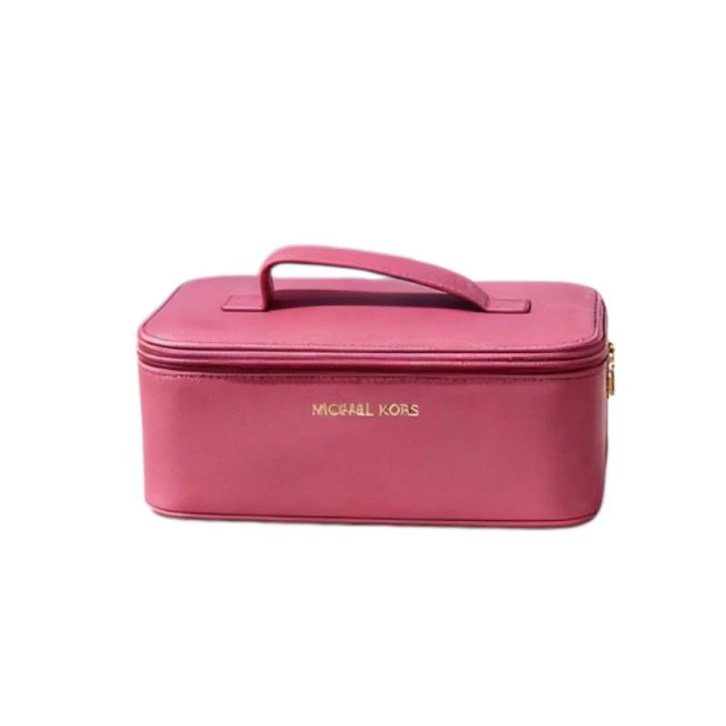 Michael Kors Портативная косметичка, Органайзер для кистей для макияжа, со встроенным зеркалом