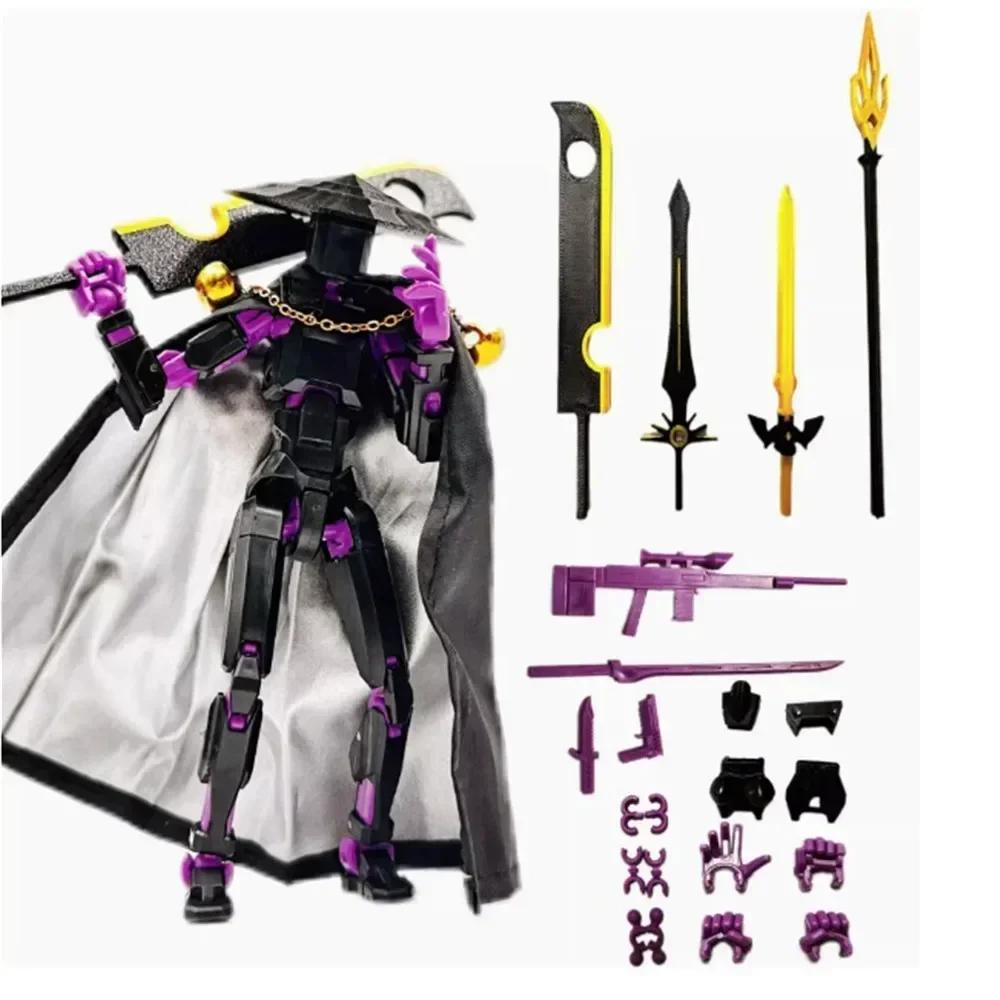 13 Action Figure Dummy Death Swordsman Titan 13 Action Figures T13 Multi-Jointed Movable Lucky 13 Action Figure Nova Gift