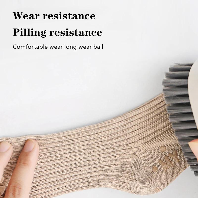 Осенние детские носки средней длины, детские кружевные носки принцессы, винтажные однотонные детские носки для девочек, длинные носки-трубы