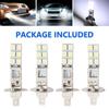 4PCS LED Headlight Bulbs Kit H1-12SMD-5050 H1 6000K Super Driving Lamp Good Replacement Parts Light Fog White X1E7